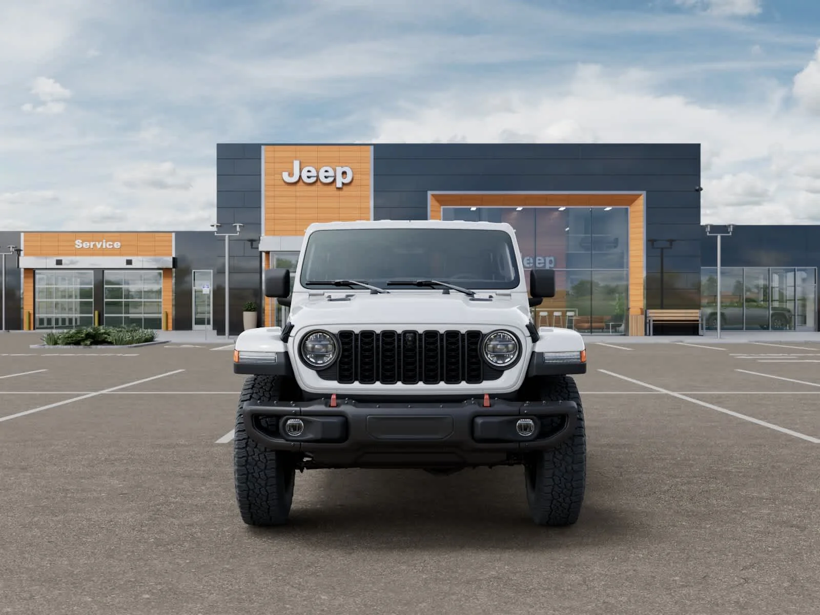New 2027 Bright White Clearcoat Jeep Rubicon X image 6