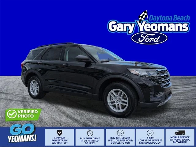 New 2026 Agate Black Metallic Ford Active image 1