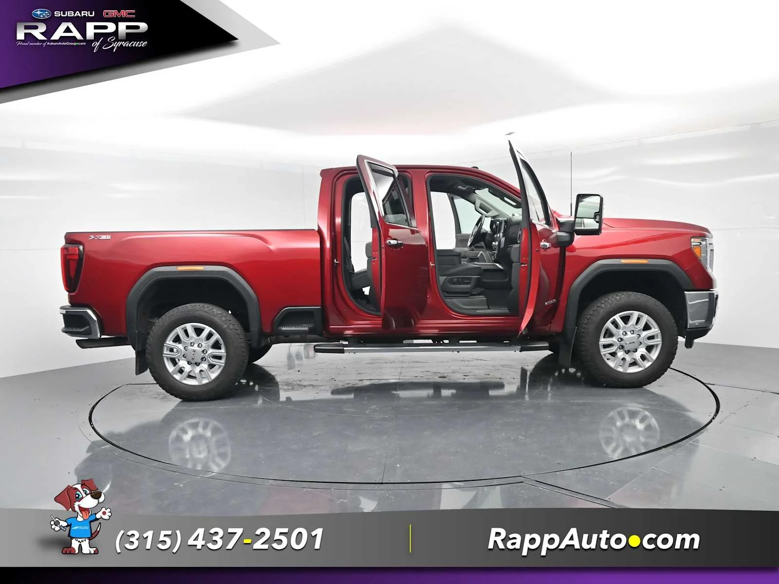 Used 2022 Cayenne Red Tintcoat GMC SLT image 38