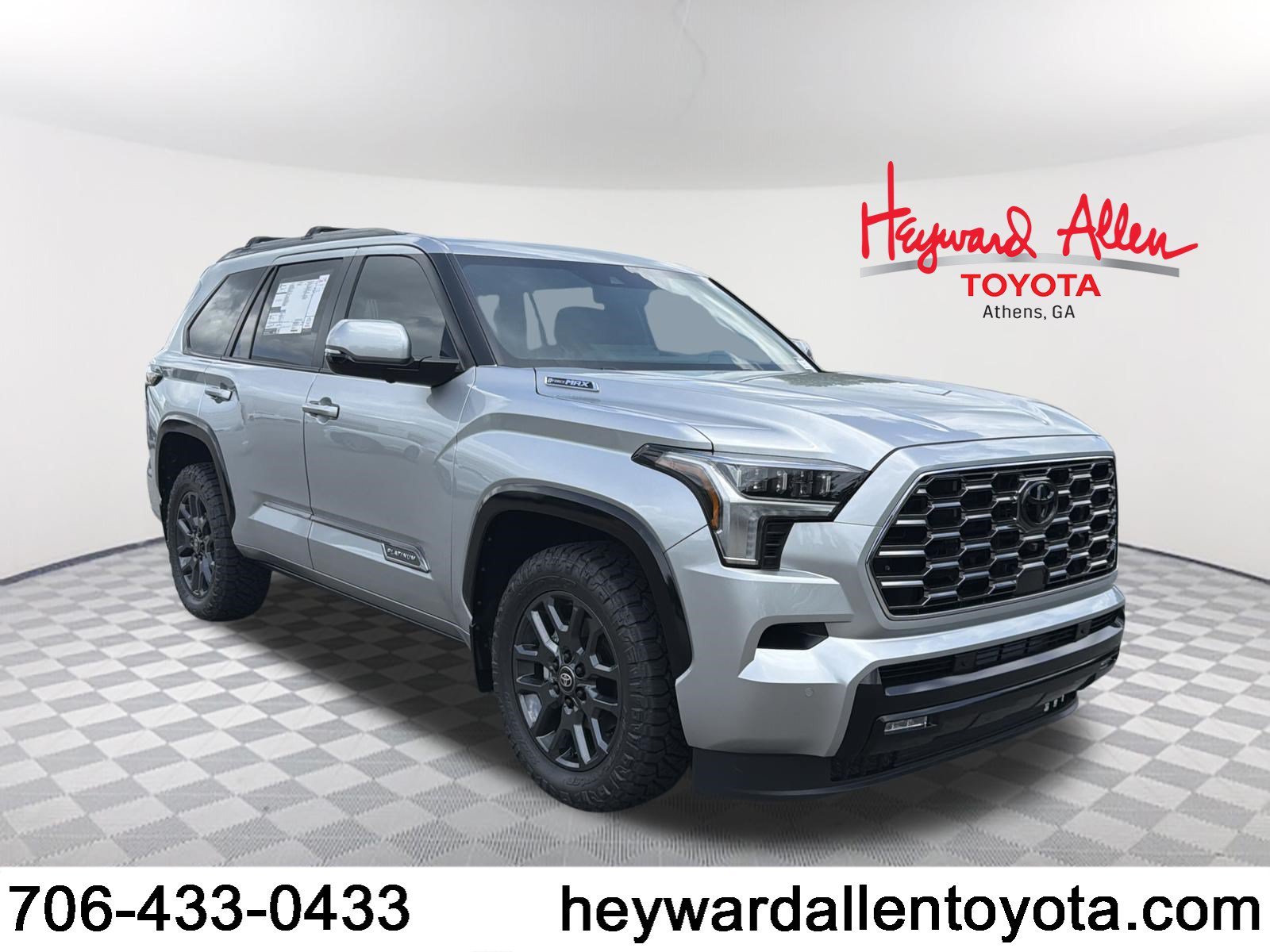 New 2026 Celestial Silver Metallic Toyota Platinum image 1