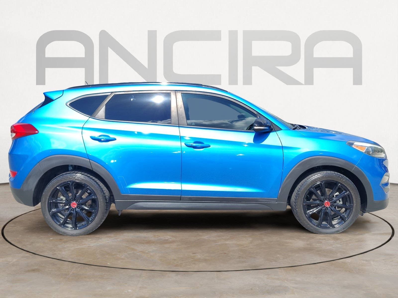 Used 2017 Caribbean Blue Hyundai Night image 12