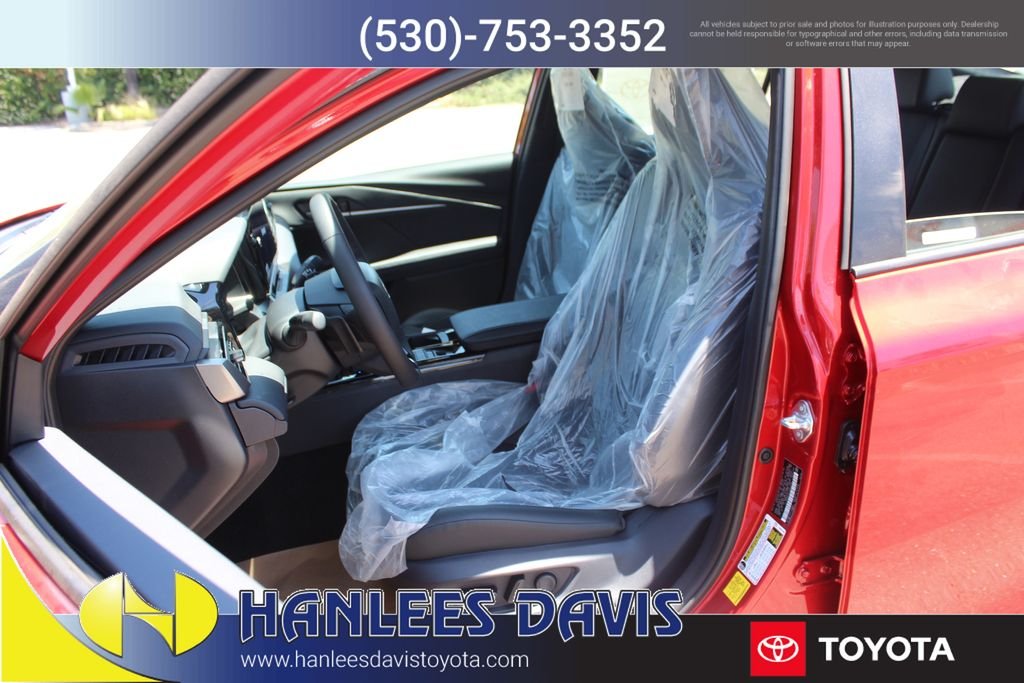 New 2026 Supersonic Red with Midnight Black Metallic roof Toyota XSE image 12