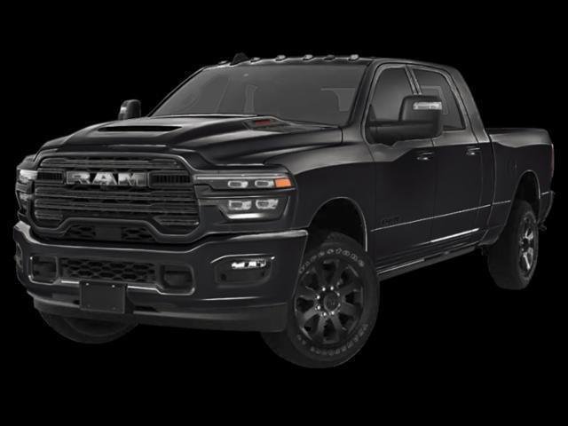 Diamond Black Crystal Pearl-Coat Exterior Paint 2026 RAM 3500 Pickup Truck Four-Wheel Drive