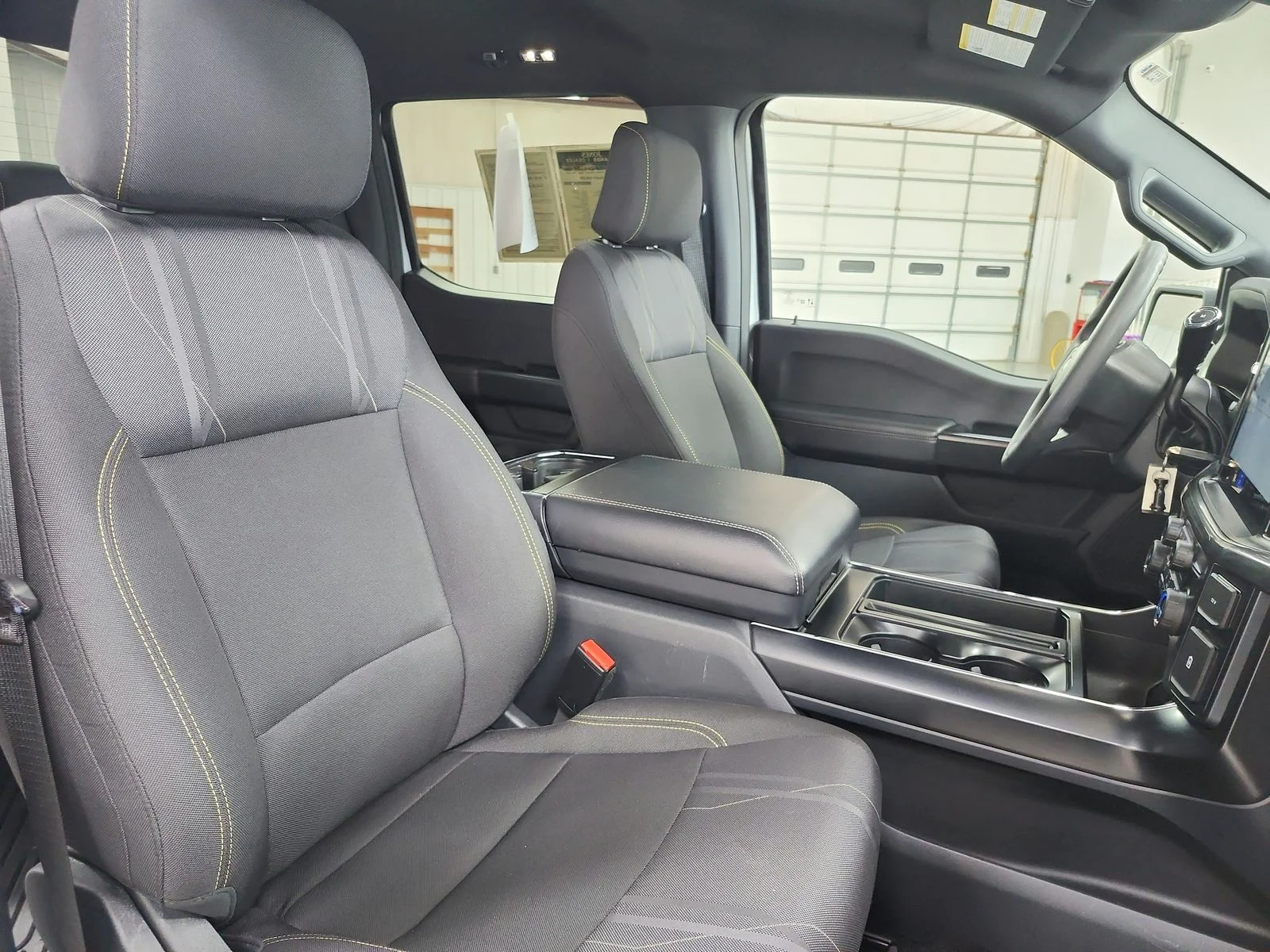 Used 2025 Space White Metallic Ford STX image 36