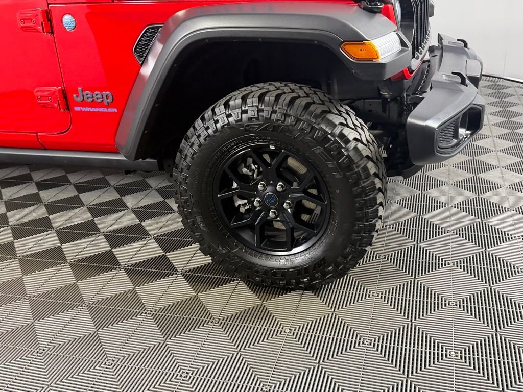 Certified Used 2025 Red Jeep Willys 4xe image 11