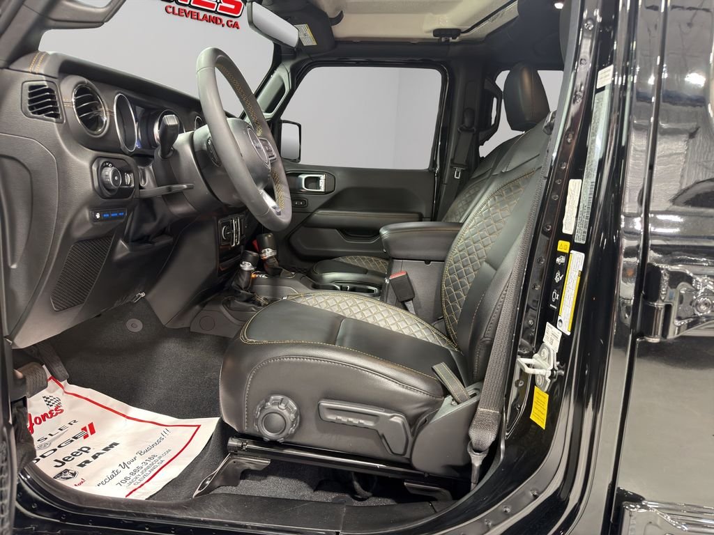 Used 2023 Black Clearcoat Jeep Sahara High Altitude image 4