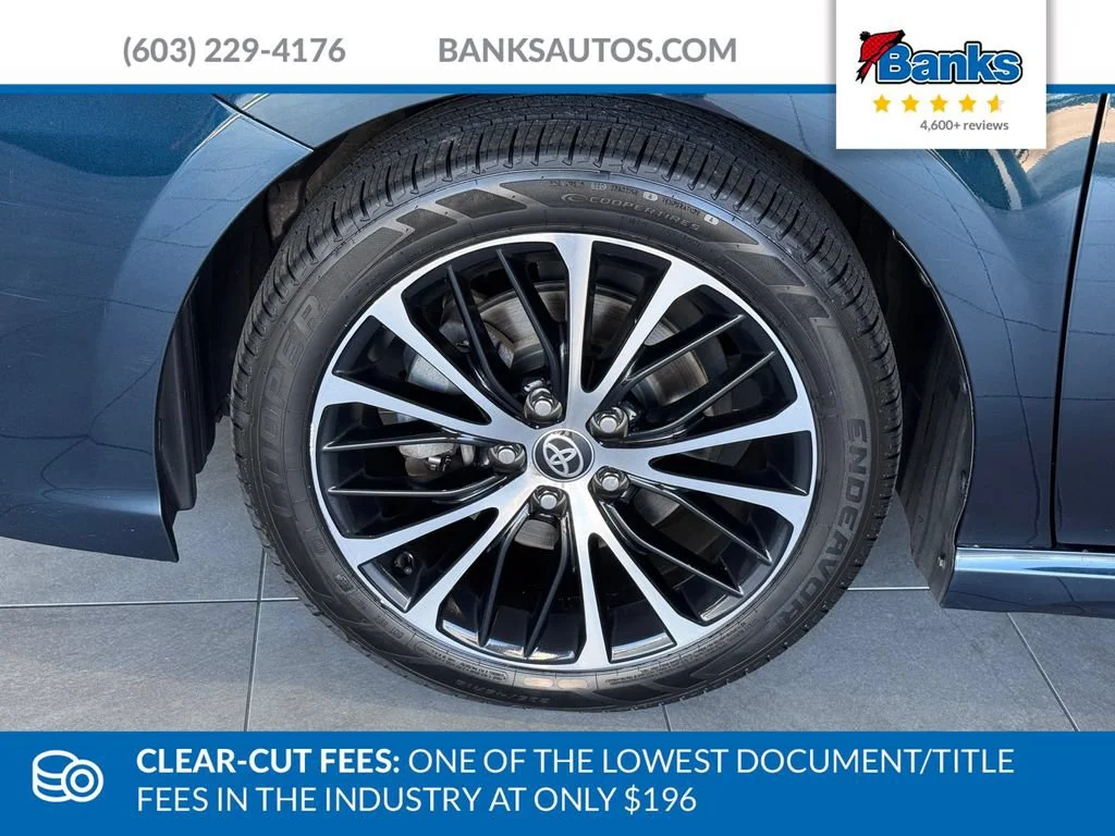 Certified Used 2020 Blue Toyota SE AWD image 4