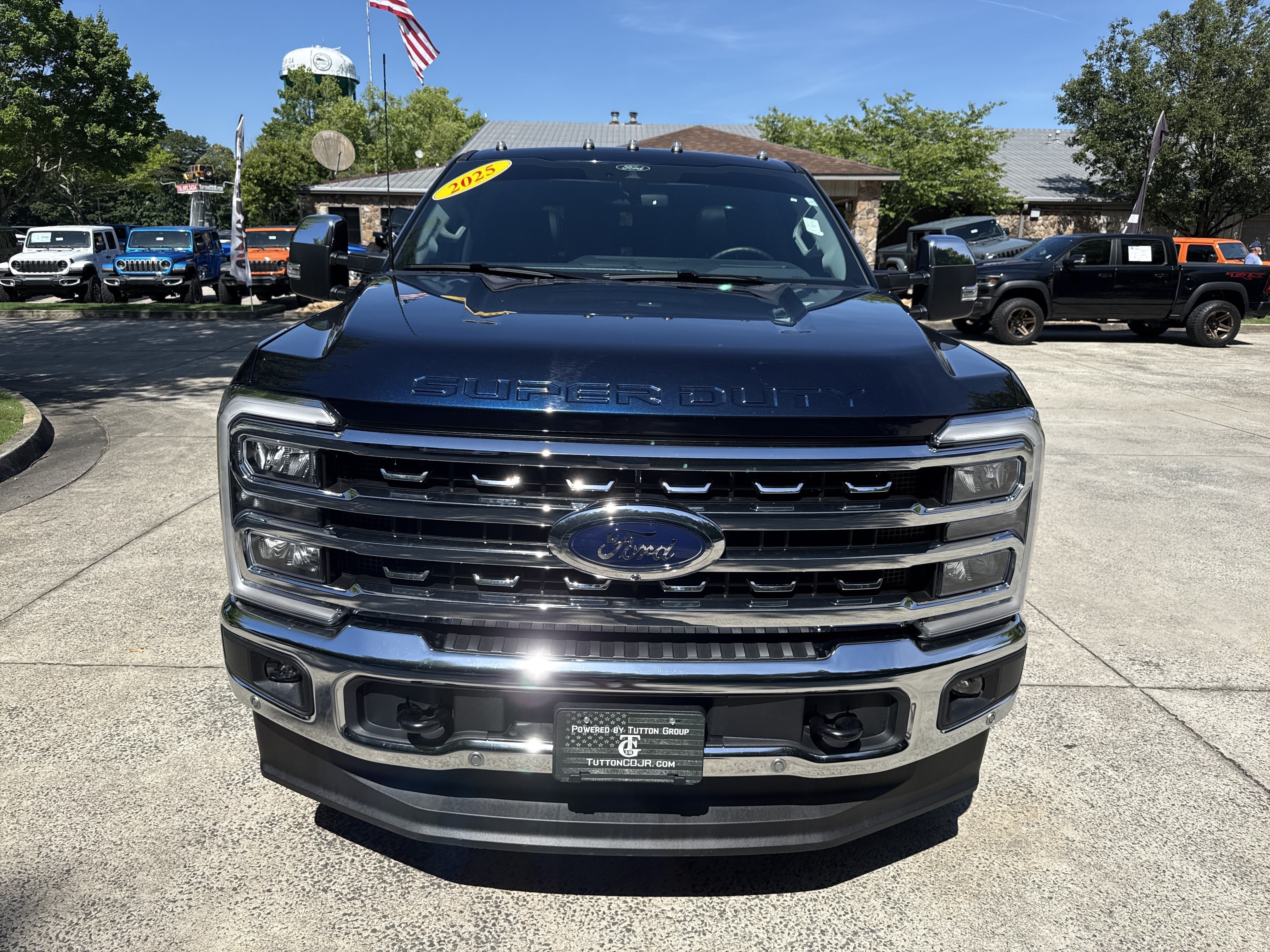 Used 2025 Blue Metallic Ford LARIAT image 2