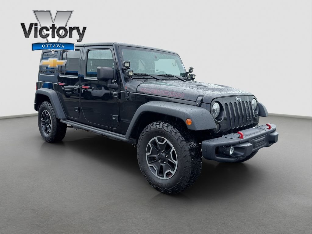 Used 2016 Black Jeep Unlimited Rubicon image 7
