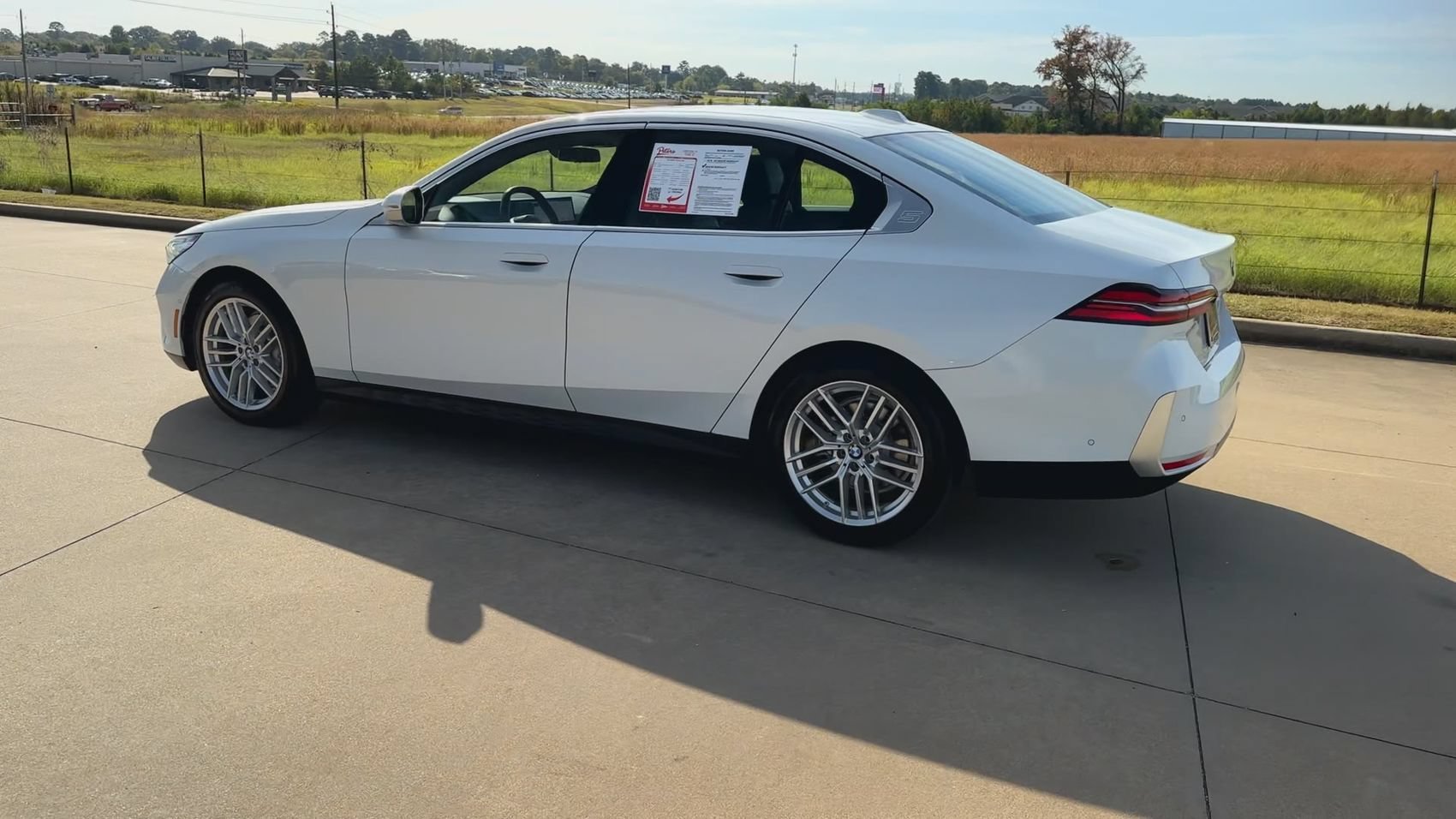Used 2024 Mineral White Metallic BMW 530i image 9
