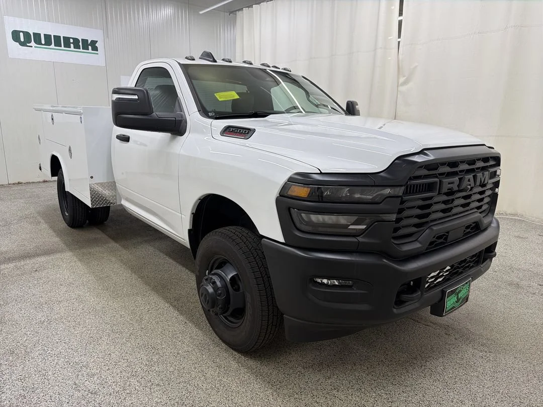 New 2026 Bright White Clear-Coat Exterior Paint RAM Tradesman image 1