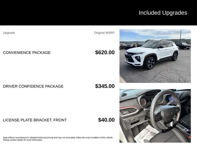 Used 2021 White Chevrolet RS image 5
