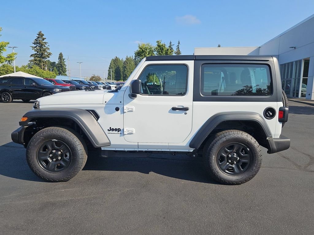 New 2026 Bright White Clearcoat Jeep Sport image 3