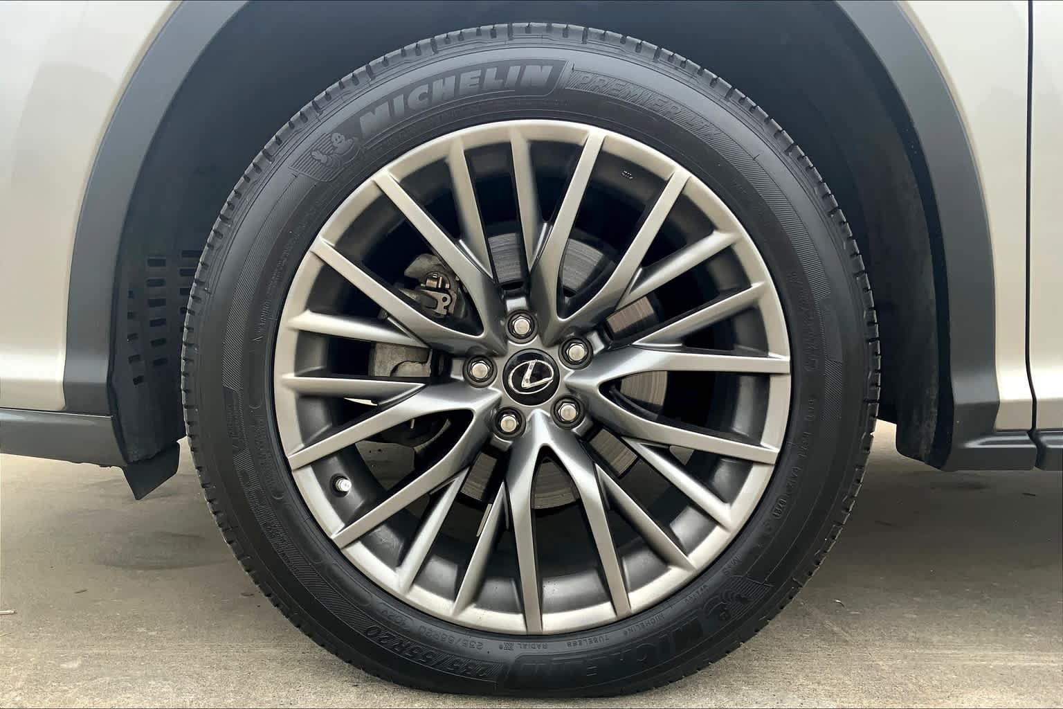 Used 2019 Atomic Silver Lexus F SPORT image 11