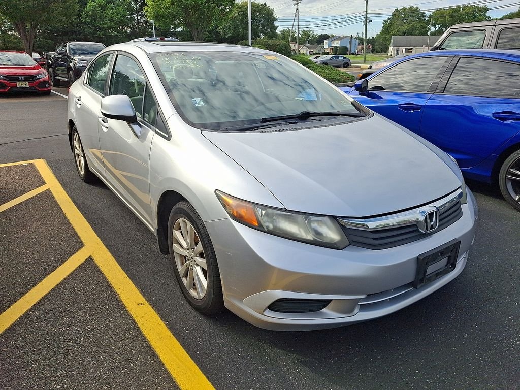 Used 2012 Alabaster Silver Metallic Honda EX image 3