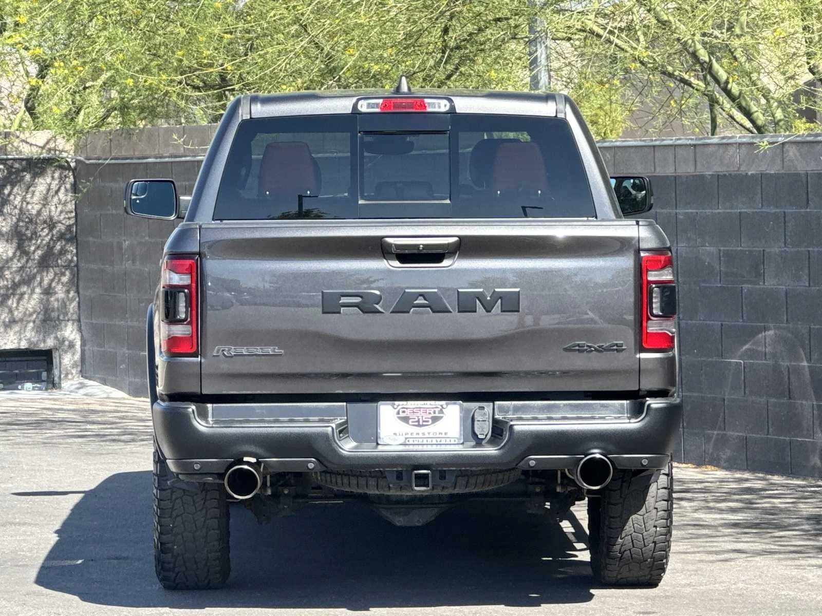 Used 2019 Granite Crystal Metallic Clearcoat Ram Rebel image 7