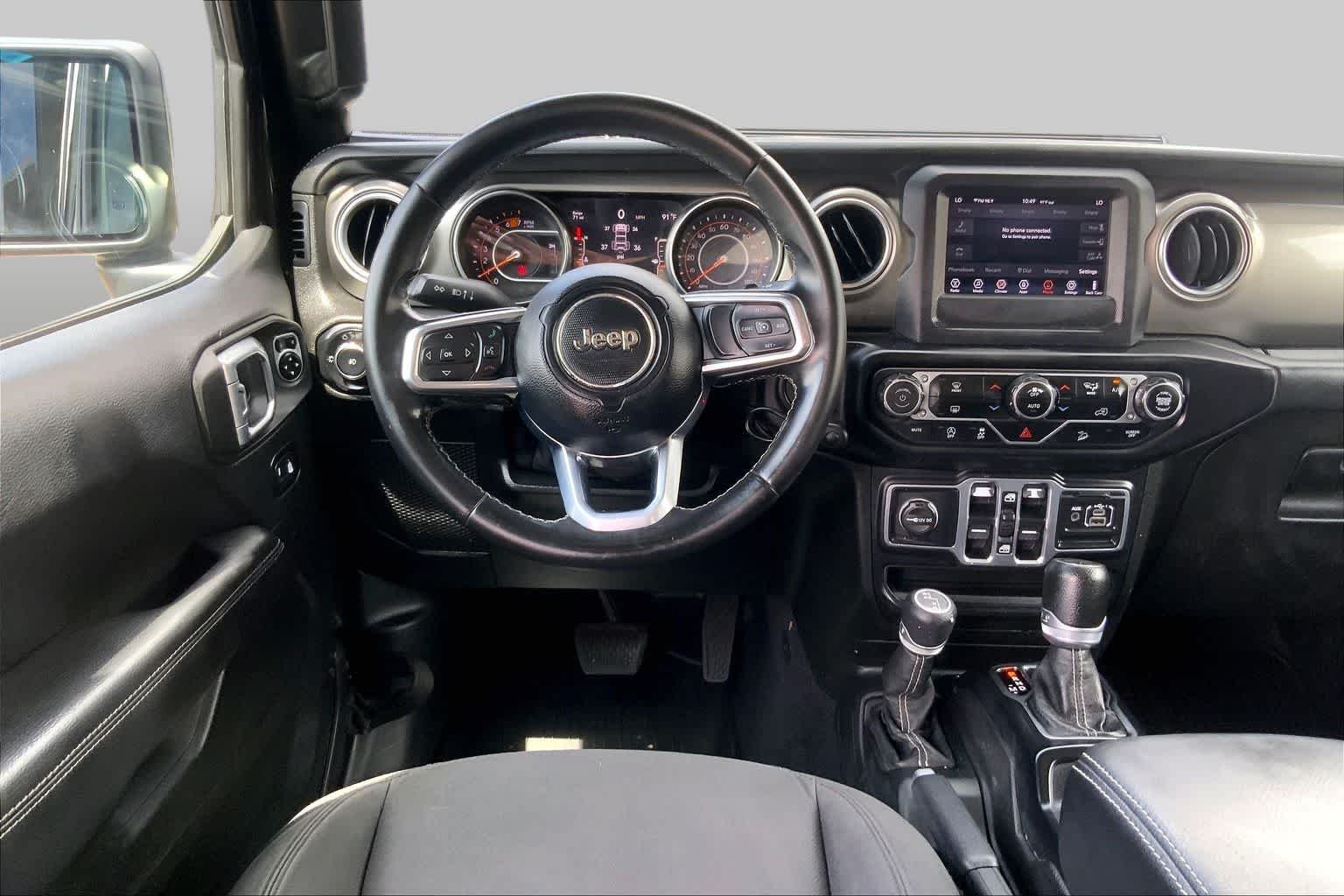 Used 2020 Black Clearcoat Jeep Sahara image 6