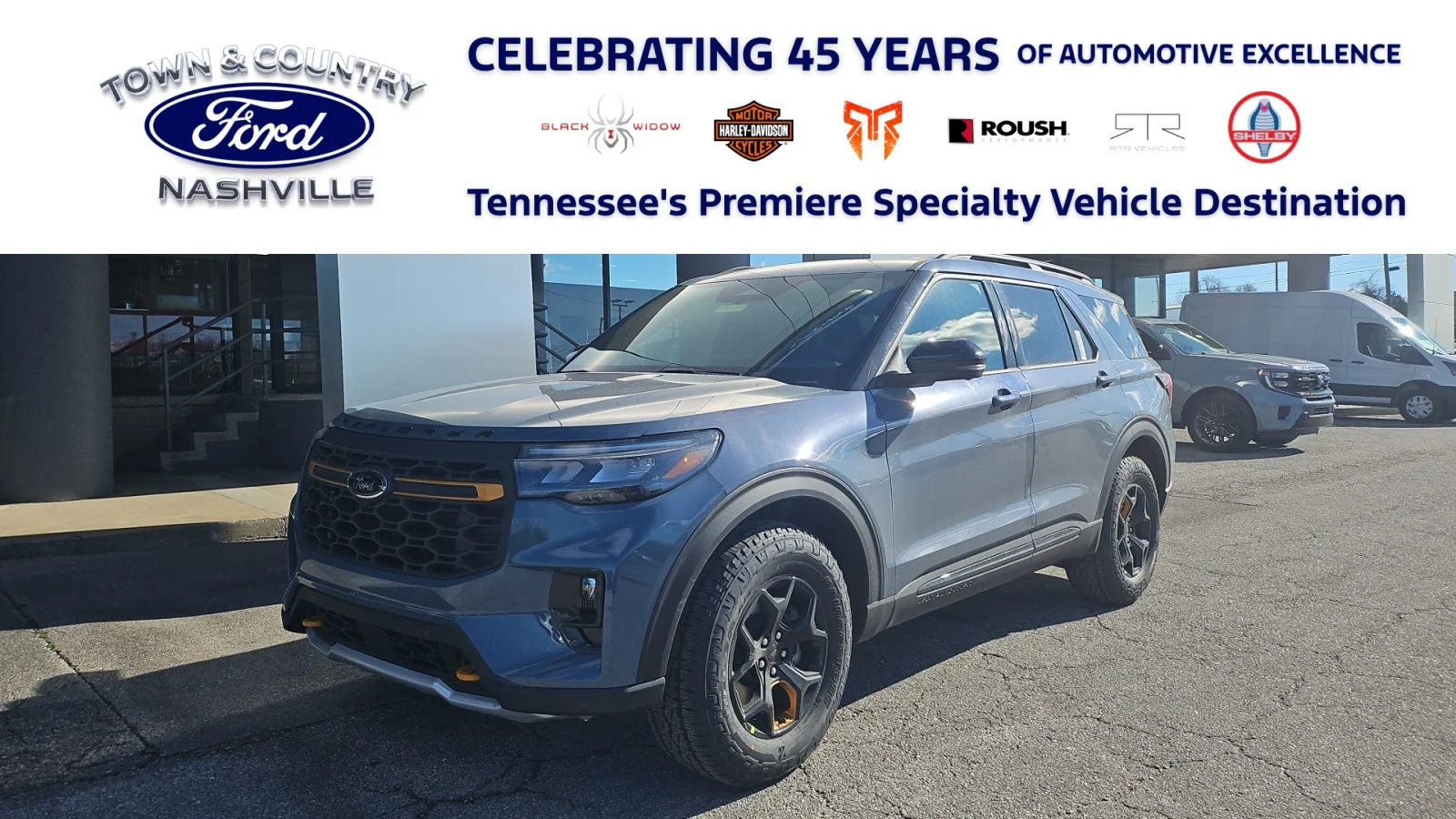 New 2026 Vapor Blue Metallic Ford Tremor 4WD image 1