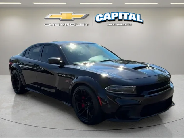 Used 2022 Black Dodge R/T Scat Pack Widebody image 7