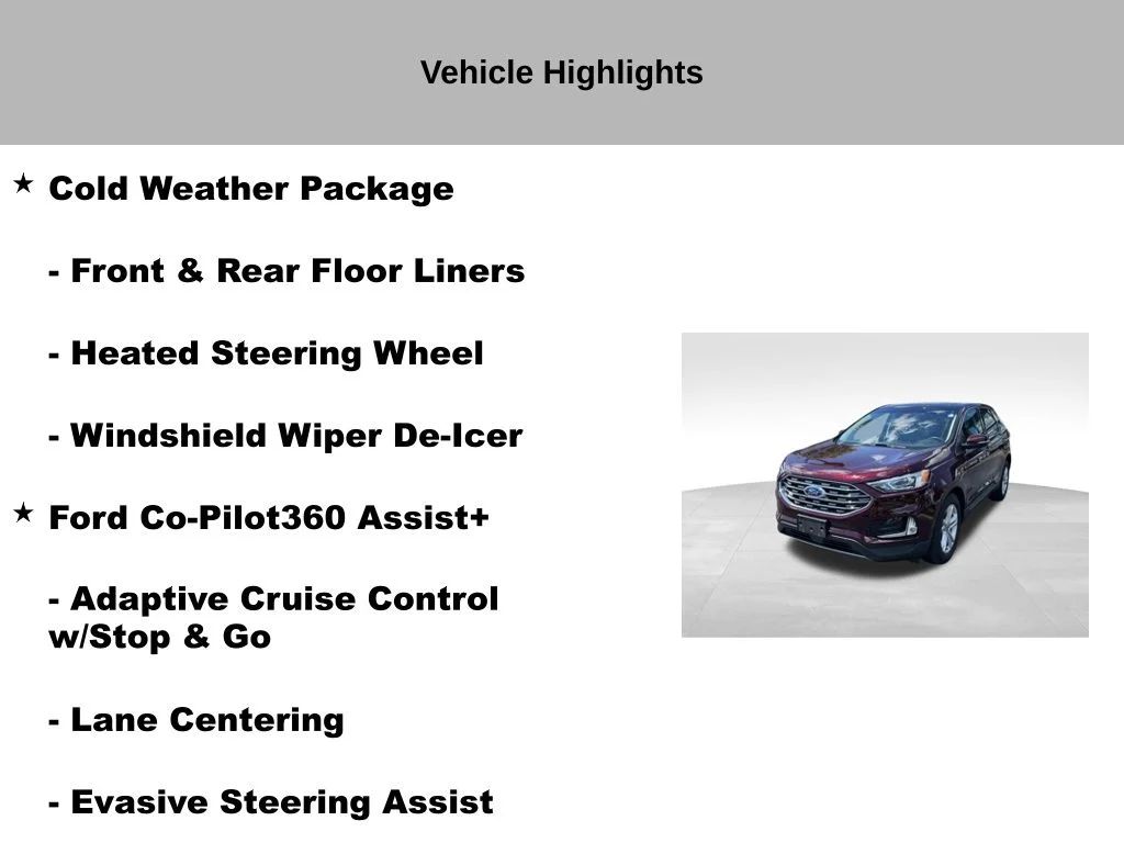 Used 2019 Red Ford SEL image 15