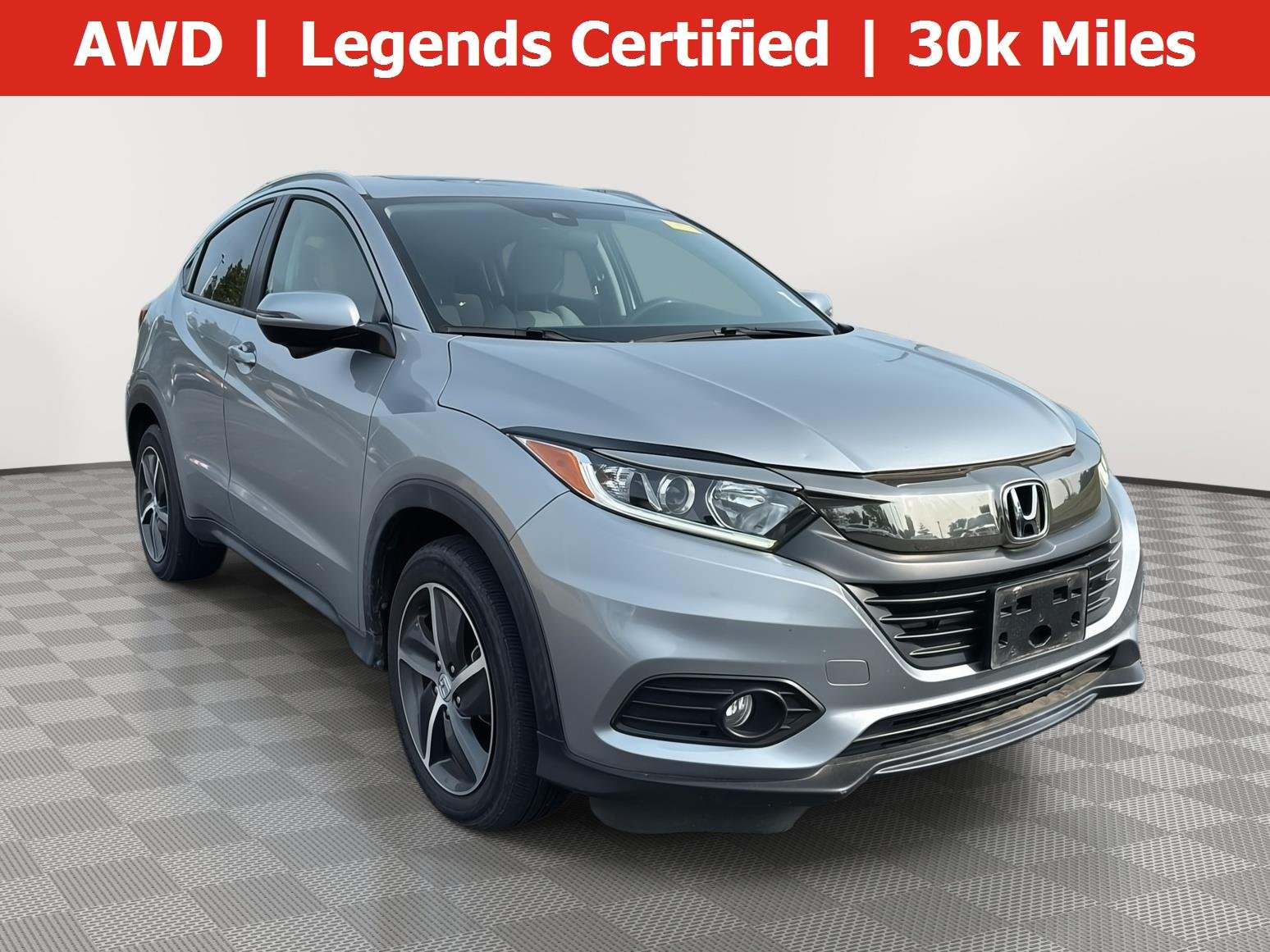 Used 2022 Lunar Silver Metallic Honda EX image 1