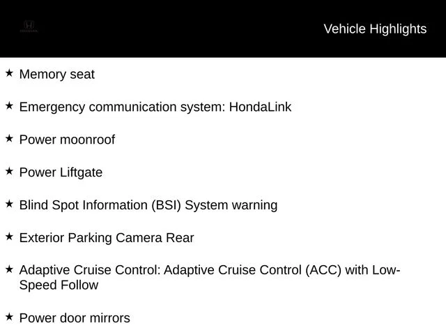 New 2026 Platinum White Pearl Honda Sport Touring image 10