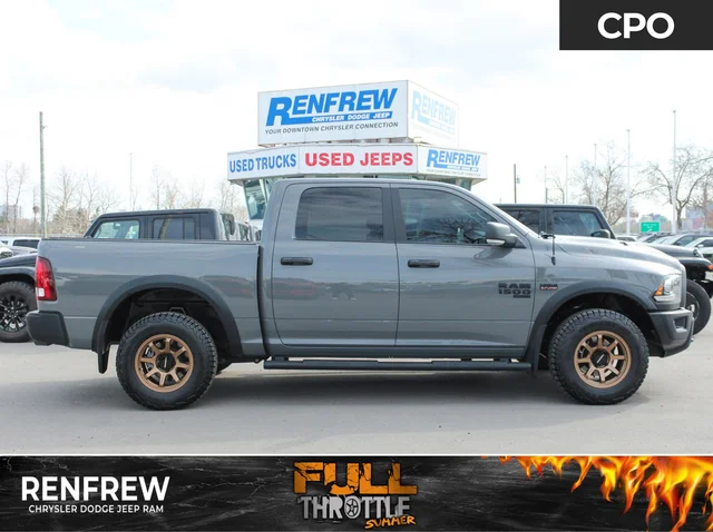 2022 RAM 1500 Classic Warlock * HEMI V8 | Android Auto | Bronze Wheels | Tonneau Cover | Heated Seats | Remote Start