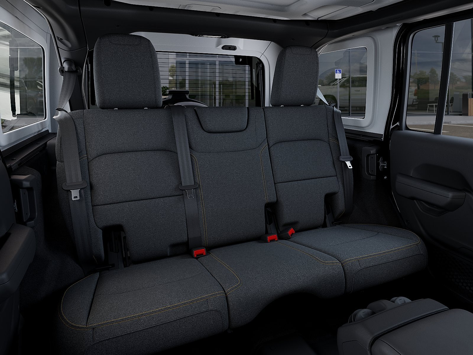 New 2026 Black Clearcoat Jeep 4-Door Willys 4x4 image 16