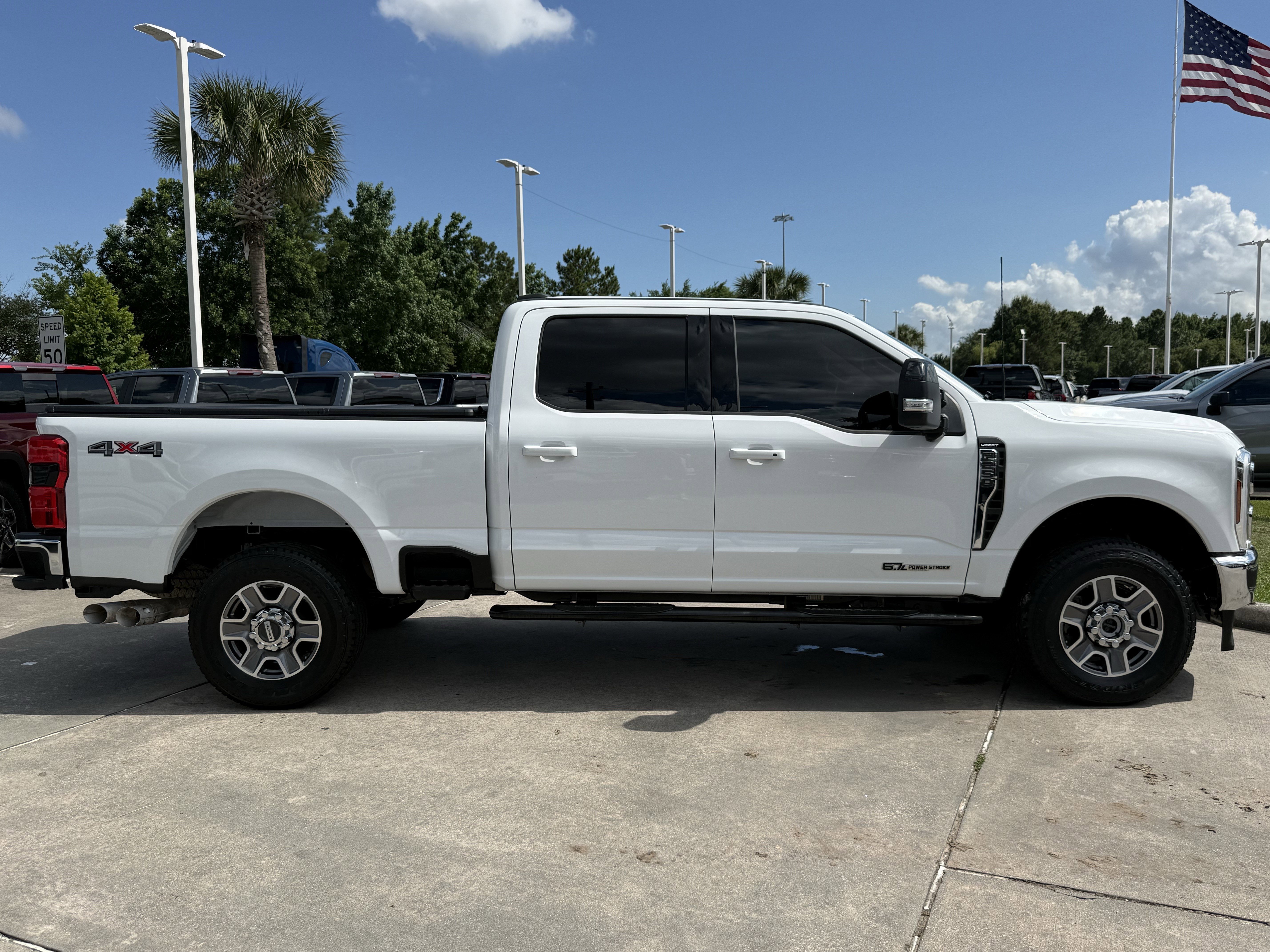 Used 2024 Oxford White Ford LARIAT image 3