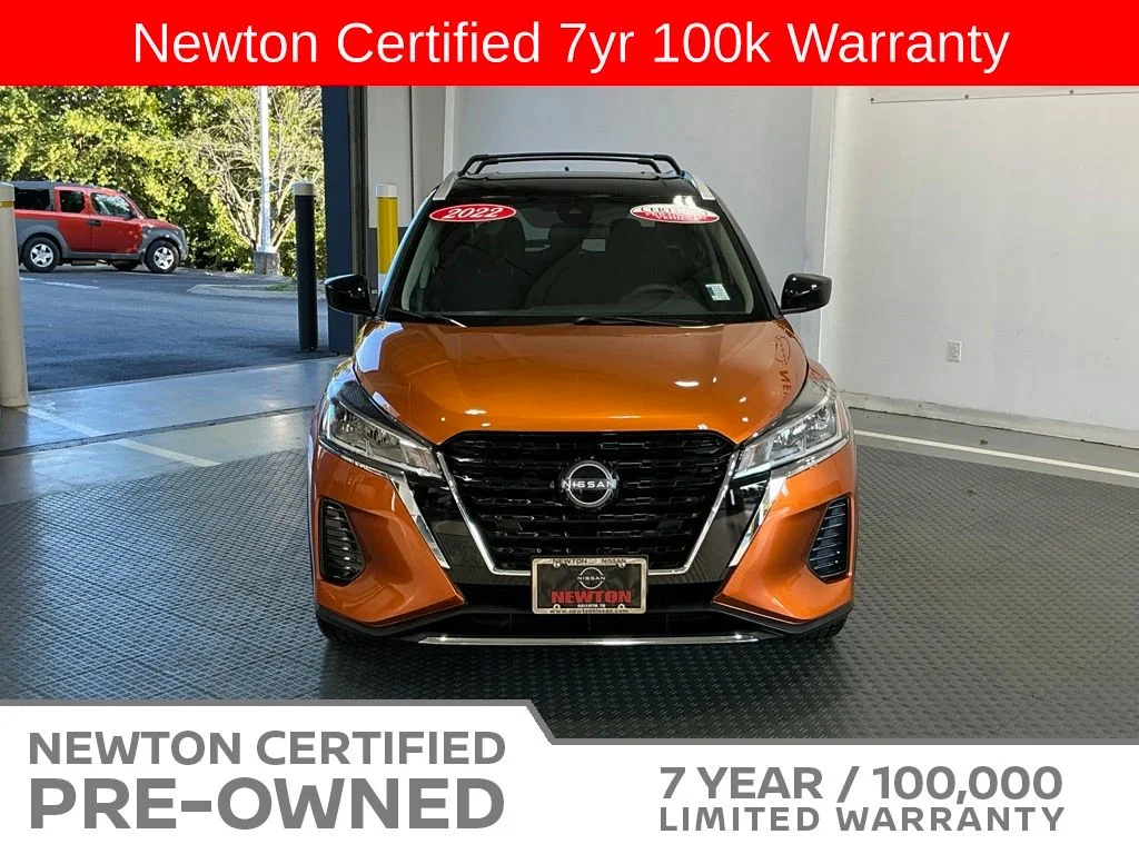Certified Used 2022 Orange Metallic Nissan SV image 38