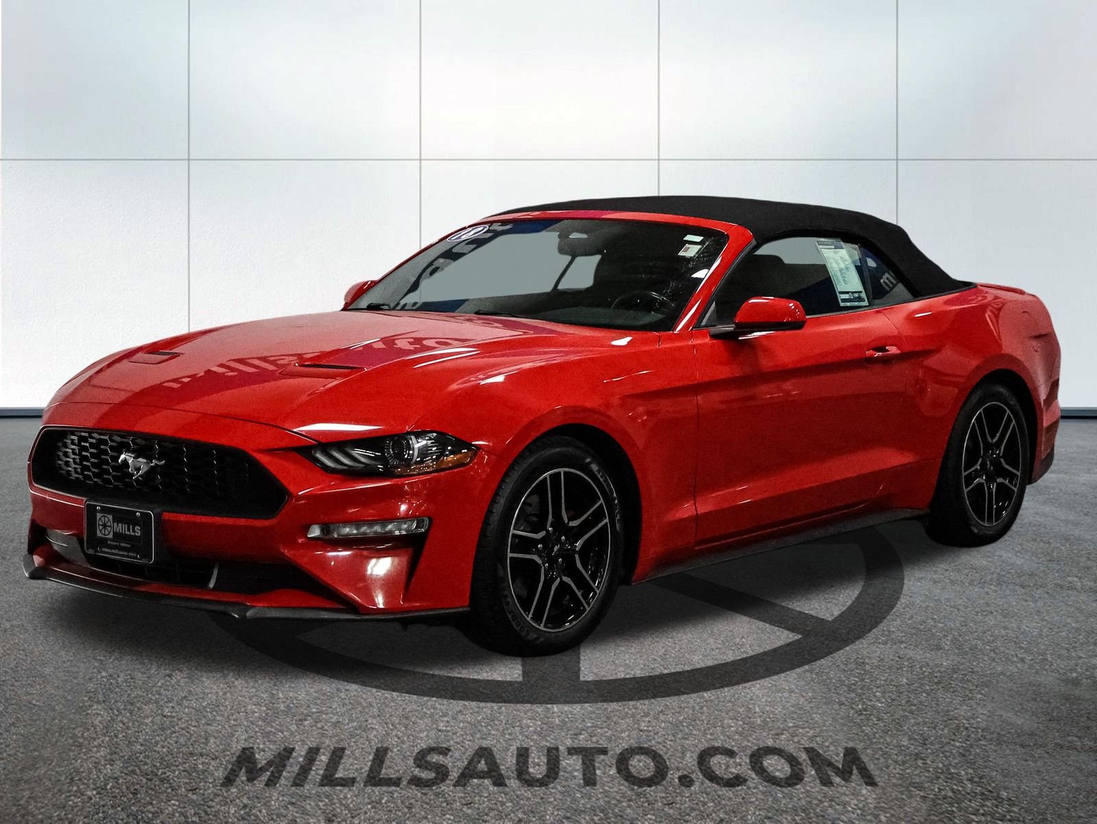 Used 2018 Ford Mustang EcoBoost Premium with VIN 1FATP8UH8J5110022 for sale in Baxter, Minnesota