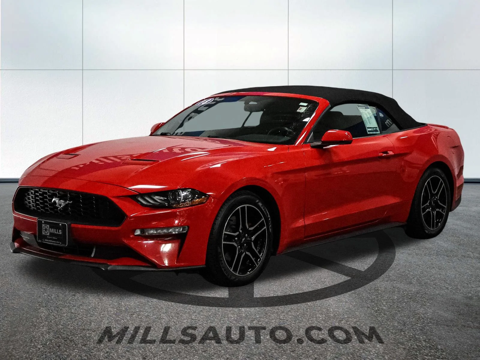 Used 2018 Ford Mustang EcoBoost Premium with VIN 1FATP8UH8J5110022 for sale in Baxter, Minnesota