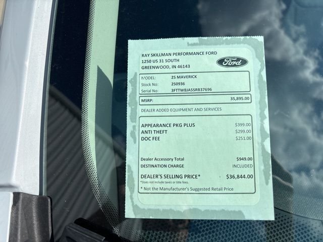 New 2025 Space White Metallic Ford XLT image 2