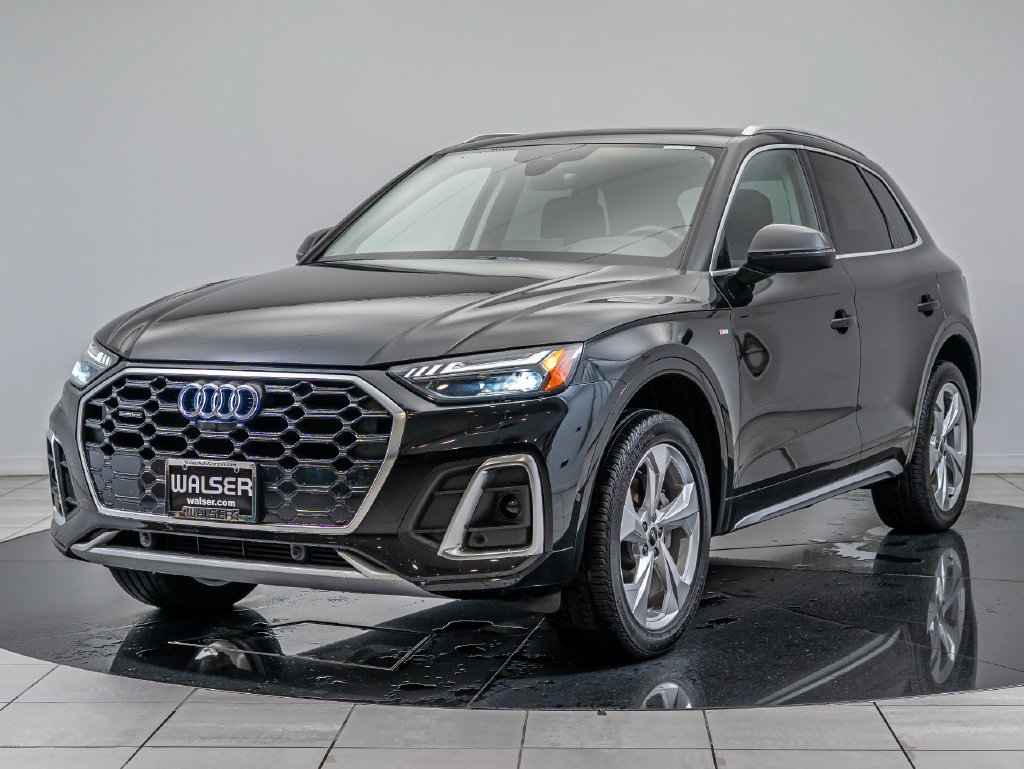 Used 2023 Mythos Black Metallic Audi 45 S line Prestige image 1