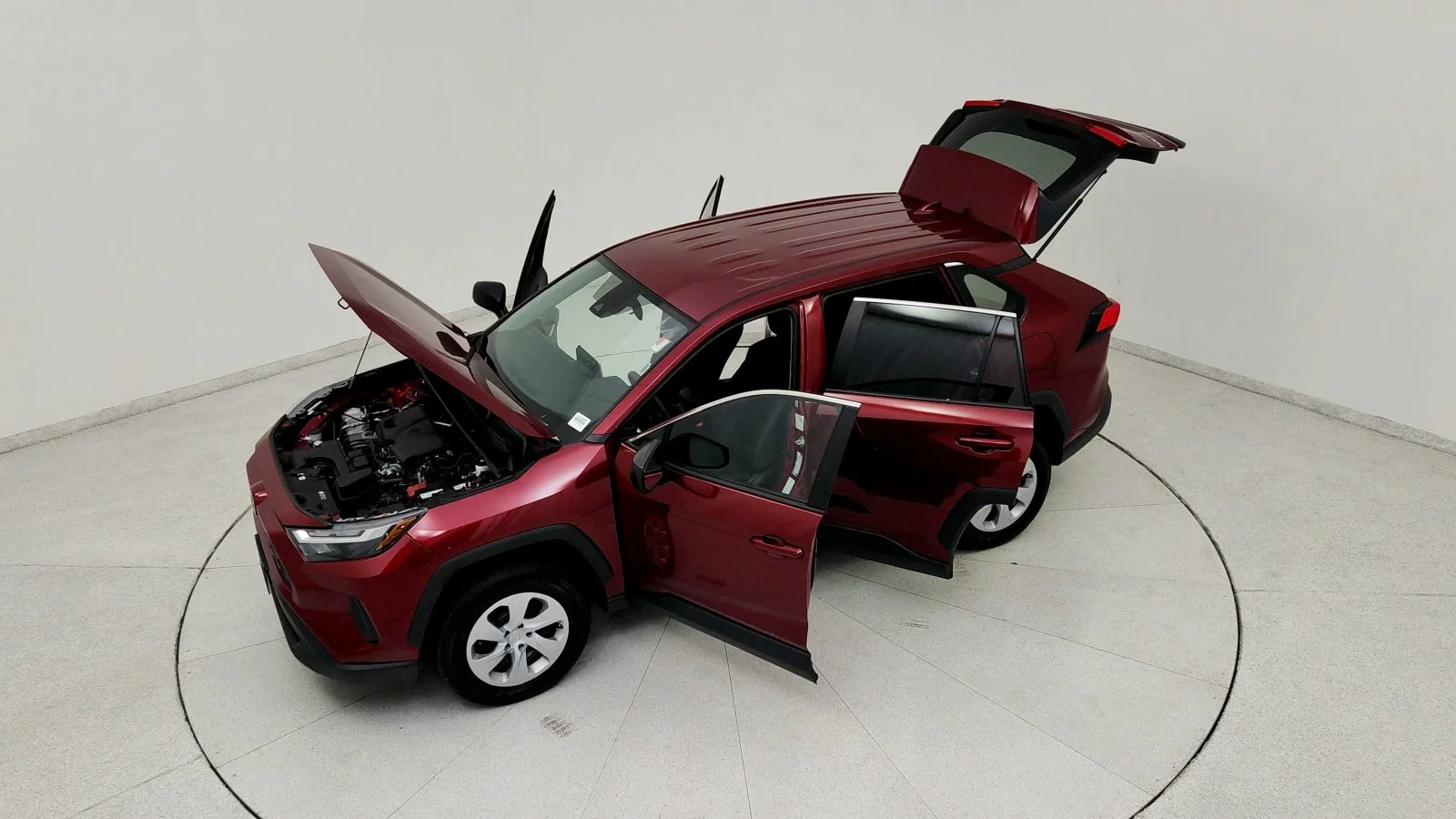 Used 2025 Red Toyota LE image 22