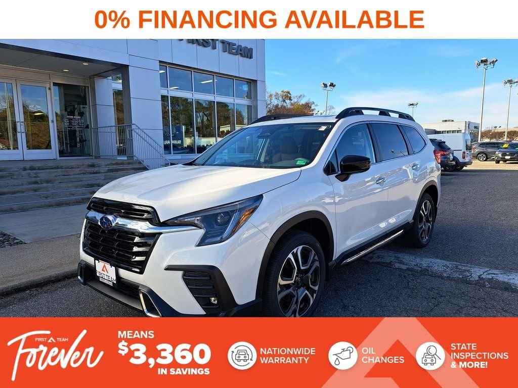 New 2026 CRYSTAL WHITE PEARL Subaru Touring 7-Passenger image 1