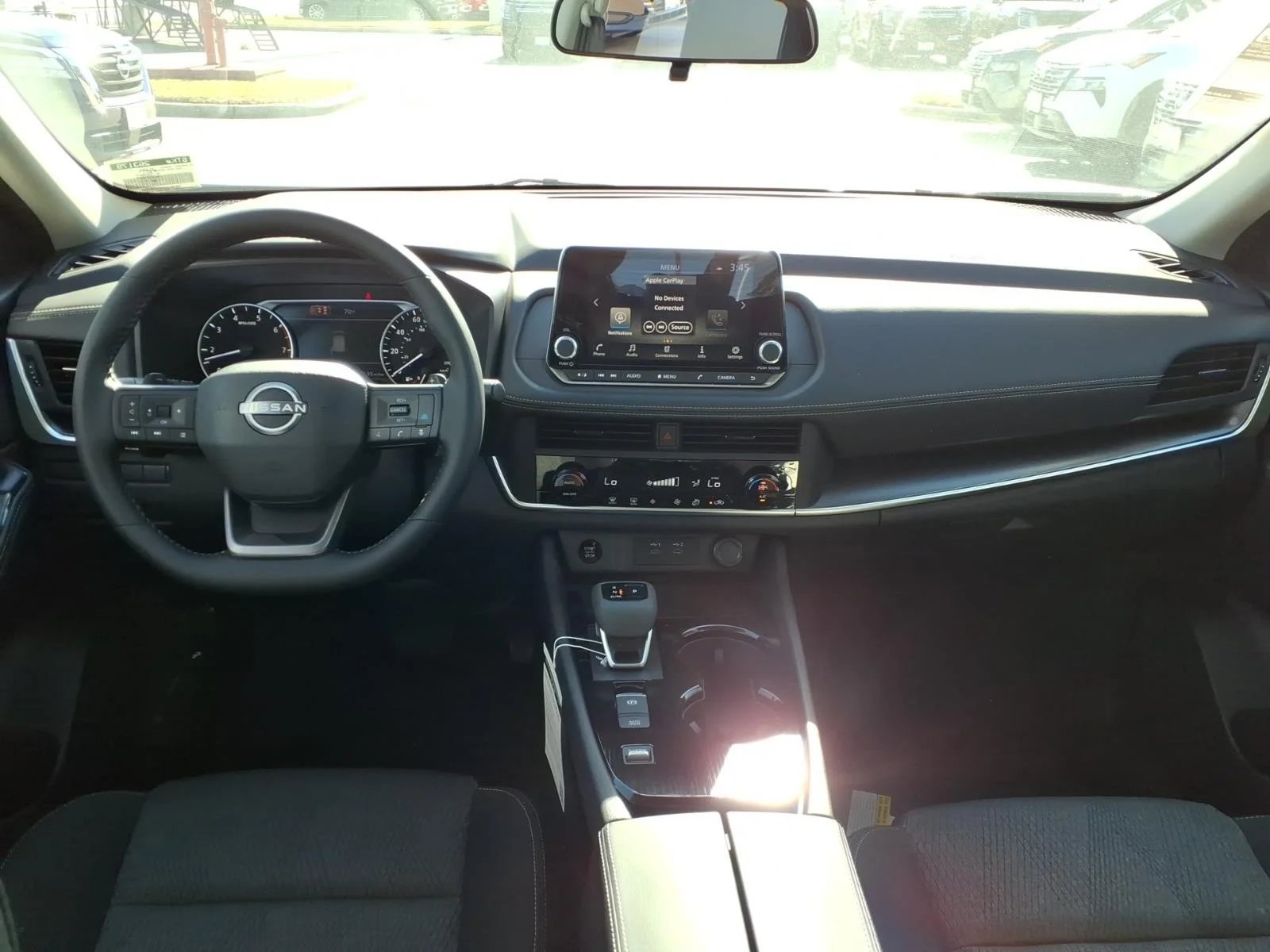 2026 Nissan Rogue SV White at Robbins Nissan