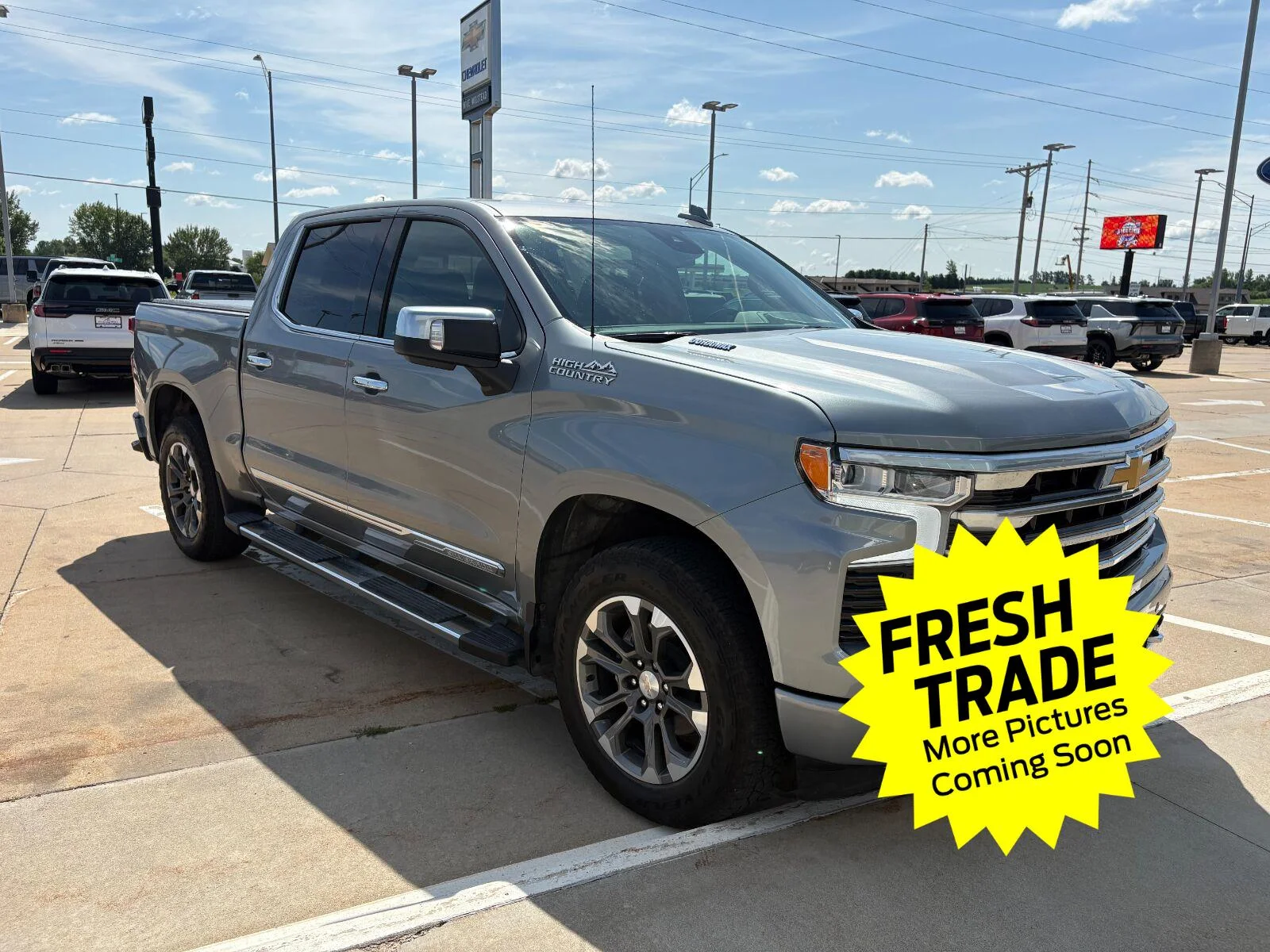 Used 2024 Sterling Gray Metallic Chevrolet High Country image 6