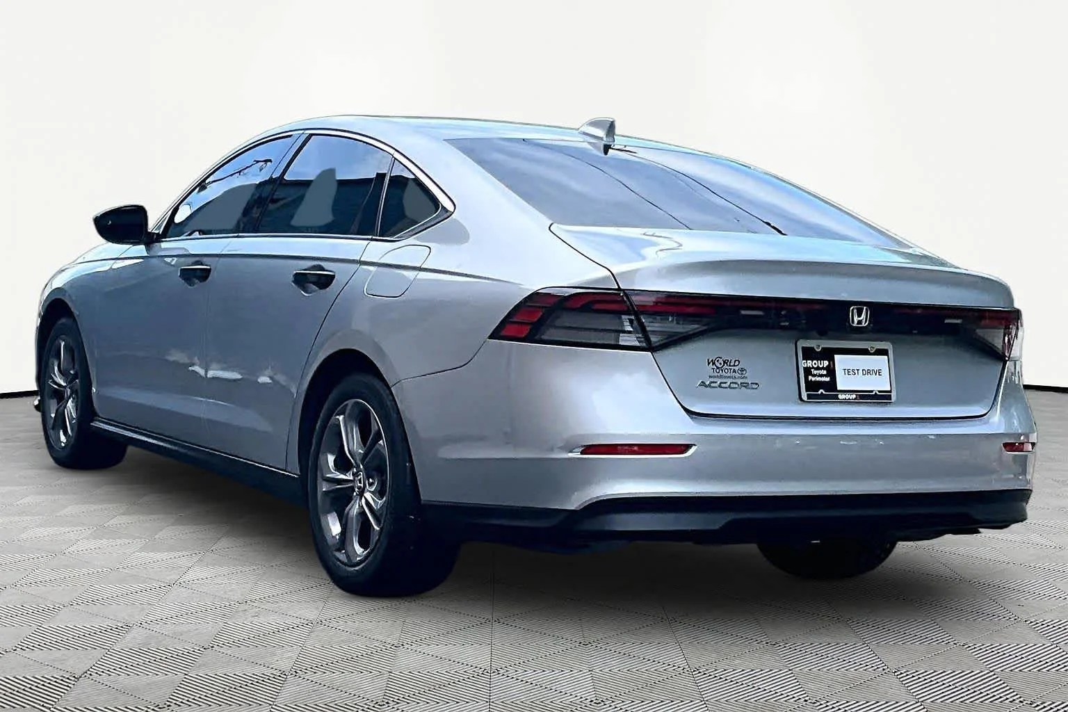 Used 2024 Solar Silver Metallic Honda EX image 12