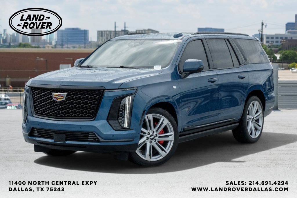 Used 2025 Deep Sea Metallic Cadillac Sport image 1