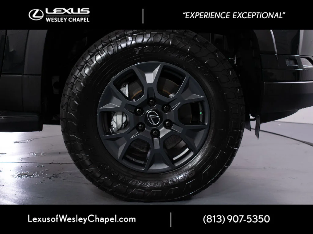 Certified Used 2025 Black Lexus 550 Overtrail image 3