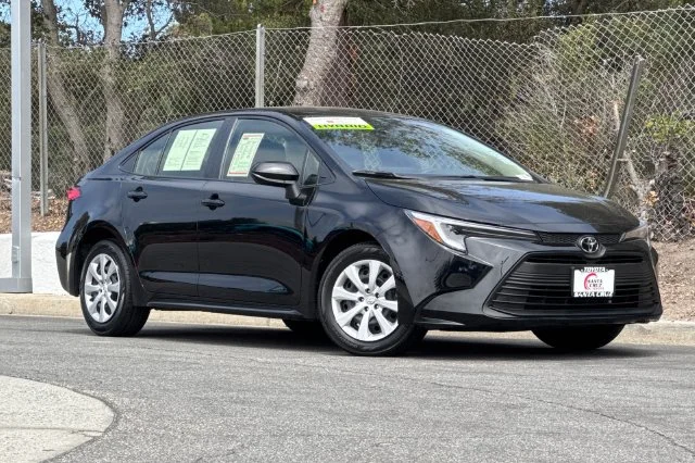 Certified Used 2026 Black Toyota LE image 2