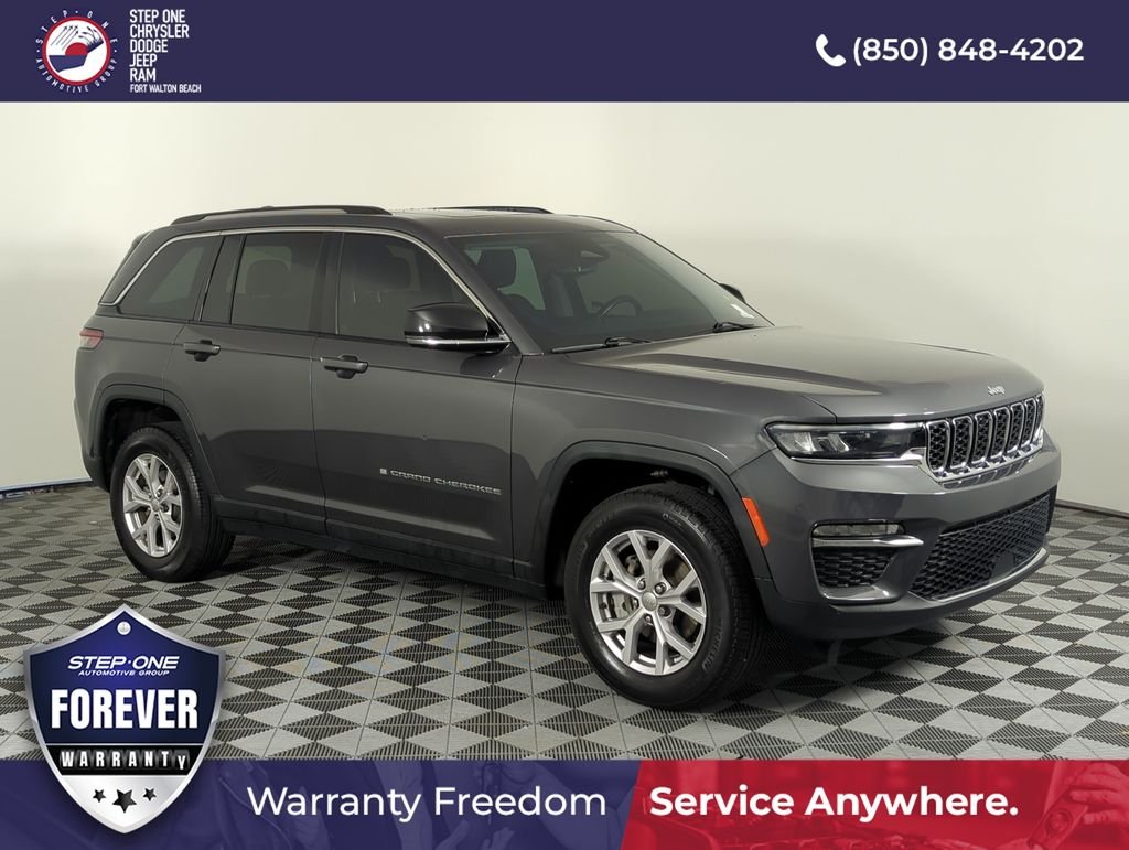 Used 2022 Gray Jeep Limited image 8