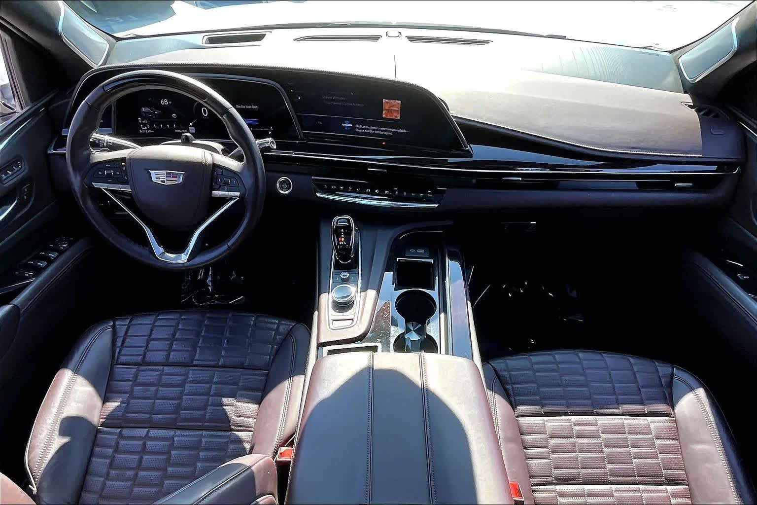 Used 2023 Crystal White Tricoat Cadillac 4WD Premium Luxury Platinum image 15