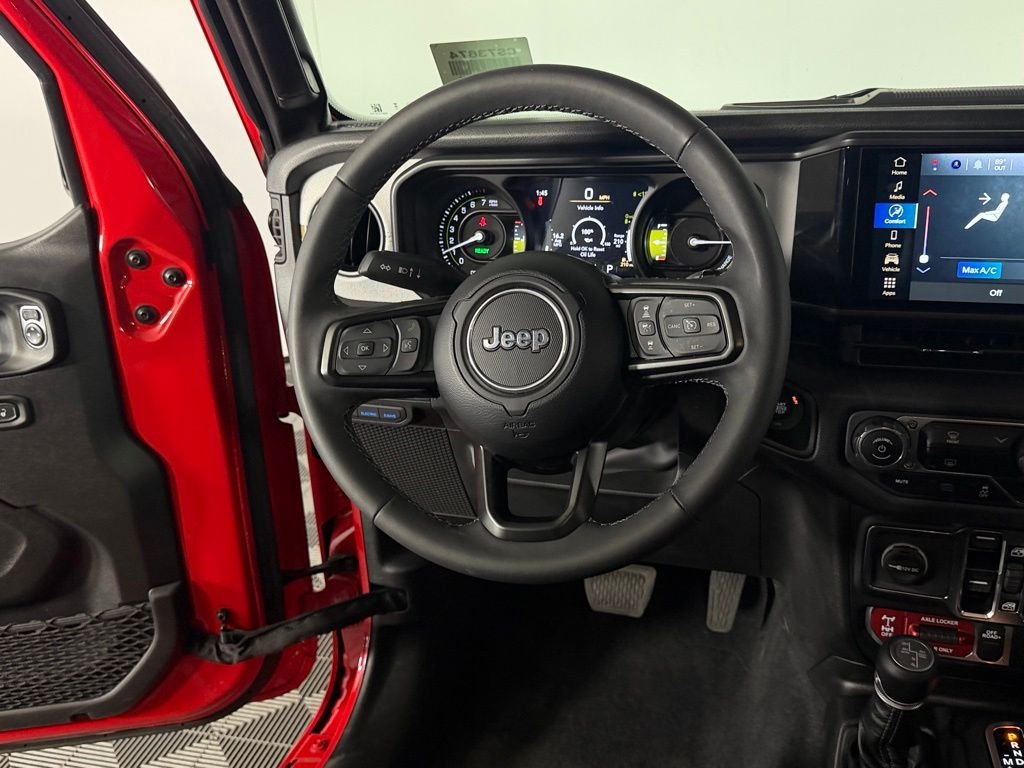 Certified Used 2025 Red Jeep Willys 4xe image 13