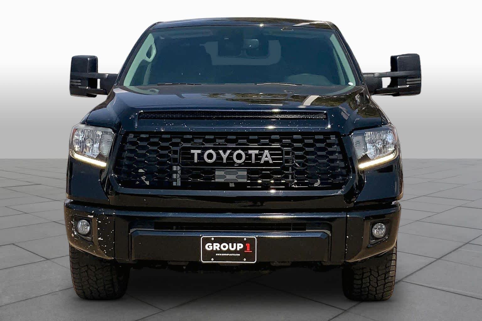 Used 2021 Midnight Black Metallic Toyota SR5 image 4