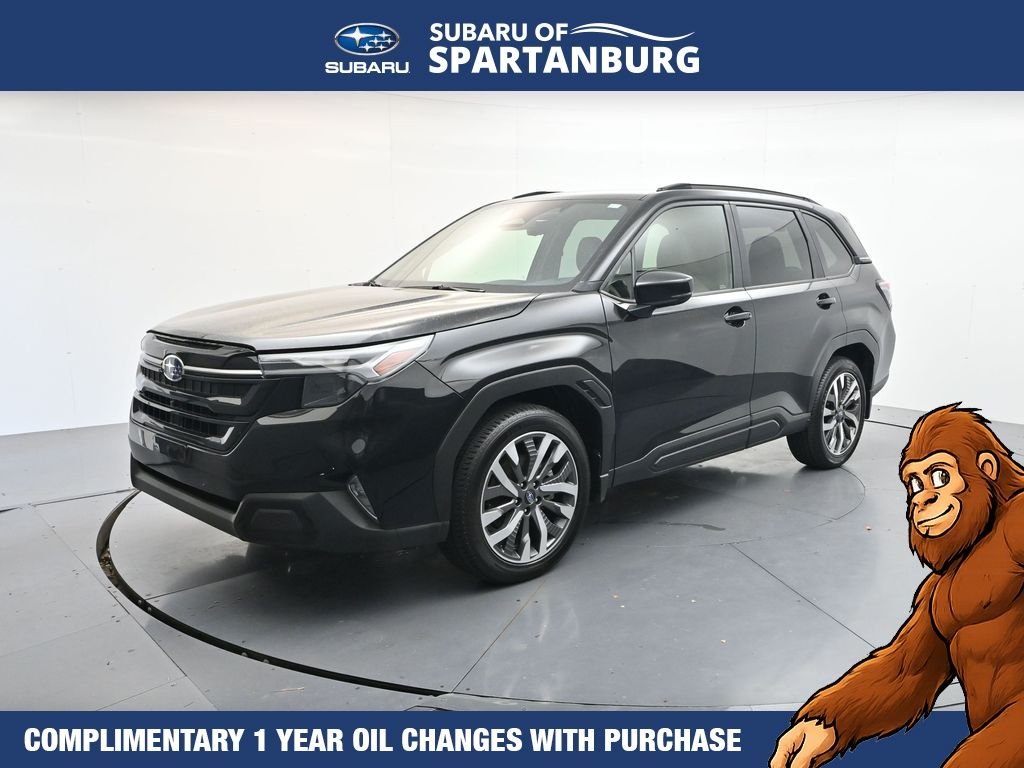 Used 2025 Crystal Black Silica Subaru Touring image 2