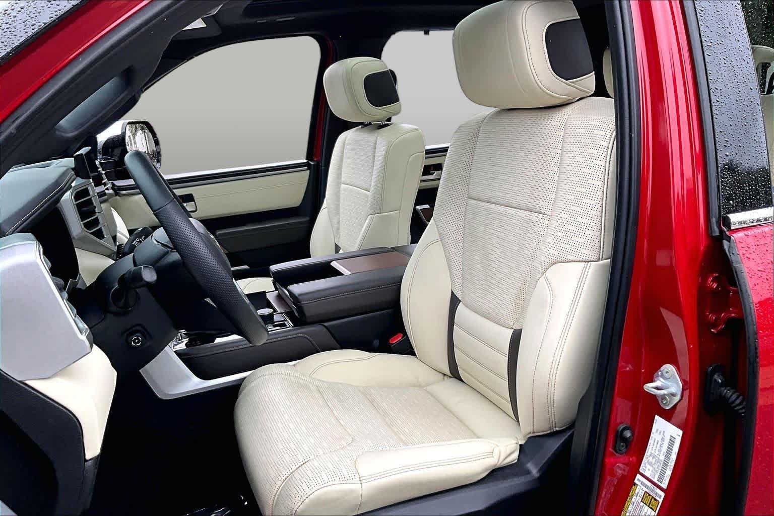 Used 2022 Supersonic Red Toyota 1794 Edition Hybrid image 8
