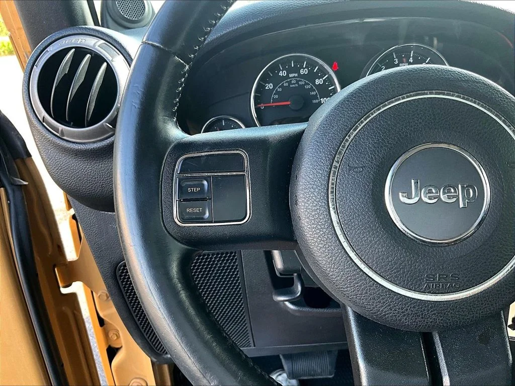 Used 2014 Beige Jeep Unlimited Sport image 16