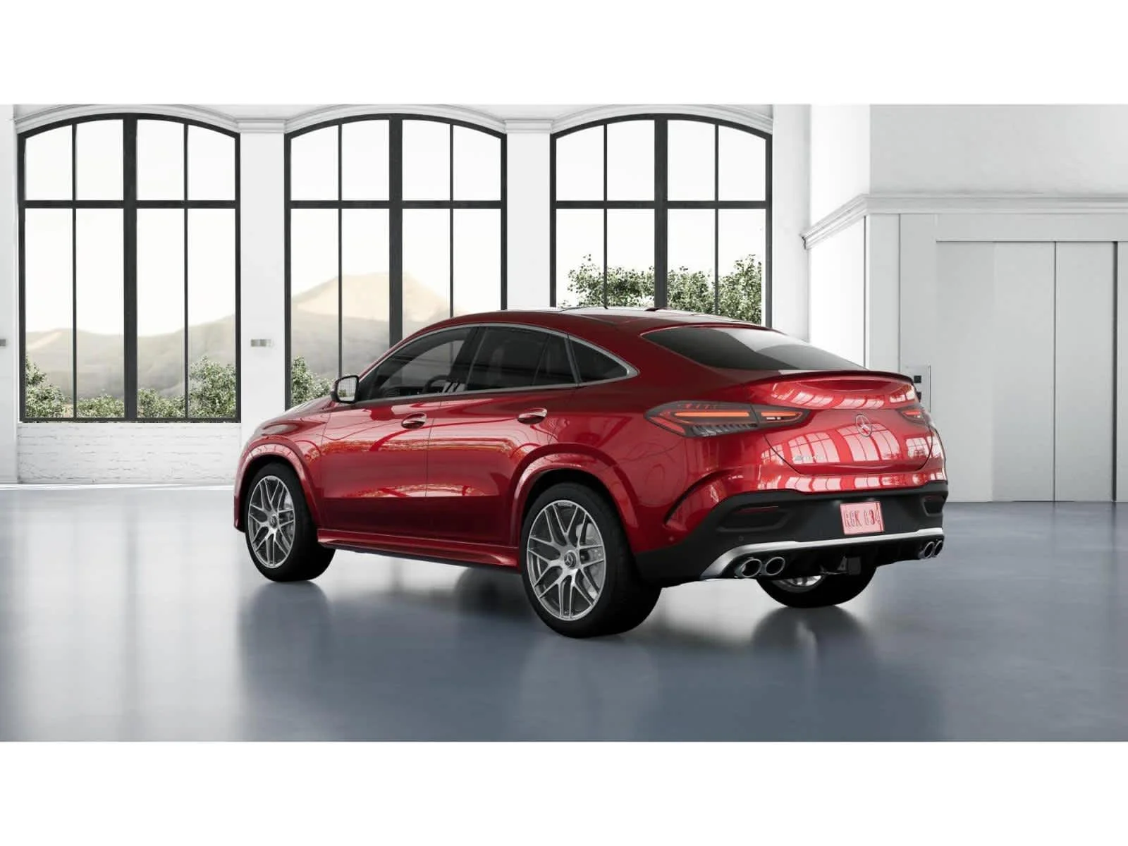 Used 2024 MANUFAKTUR Cardinal Red Metallic Mercedes-Benz AMG® GLE 53 image 28